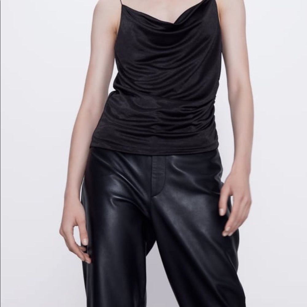 Zara ruched top